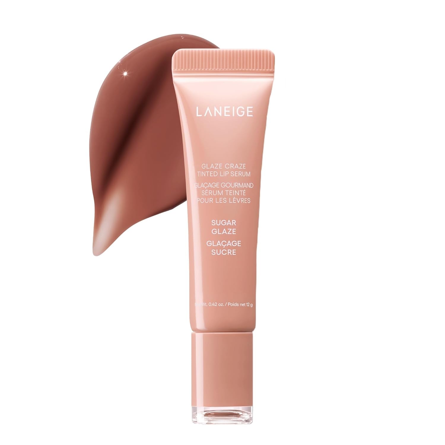 LANEIGE Glaze Craze Tinted Lip Serum: Plumping, Nourishing Hydration with Polypeptide