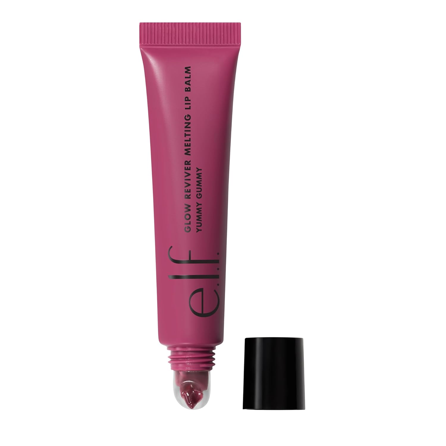 E.L.F. Glow Reviver Melting Lip Balm, Hydrating Tinted Lip Balm for a Glossy Finish & Soft, Supple Lips, Vegan & Cruelty-Free, Strawberry Shortcake
