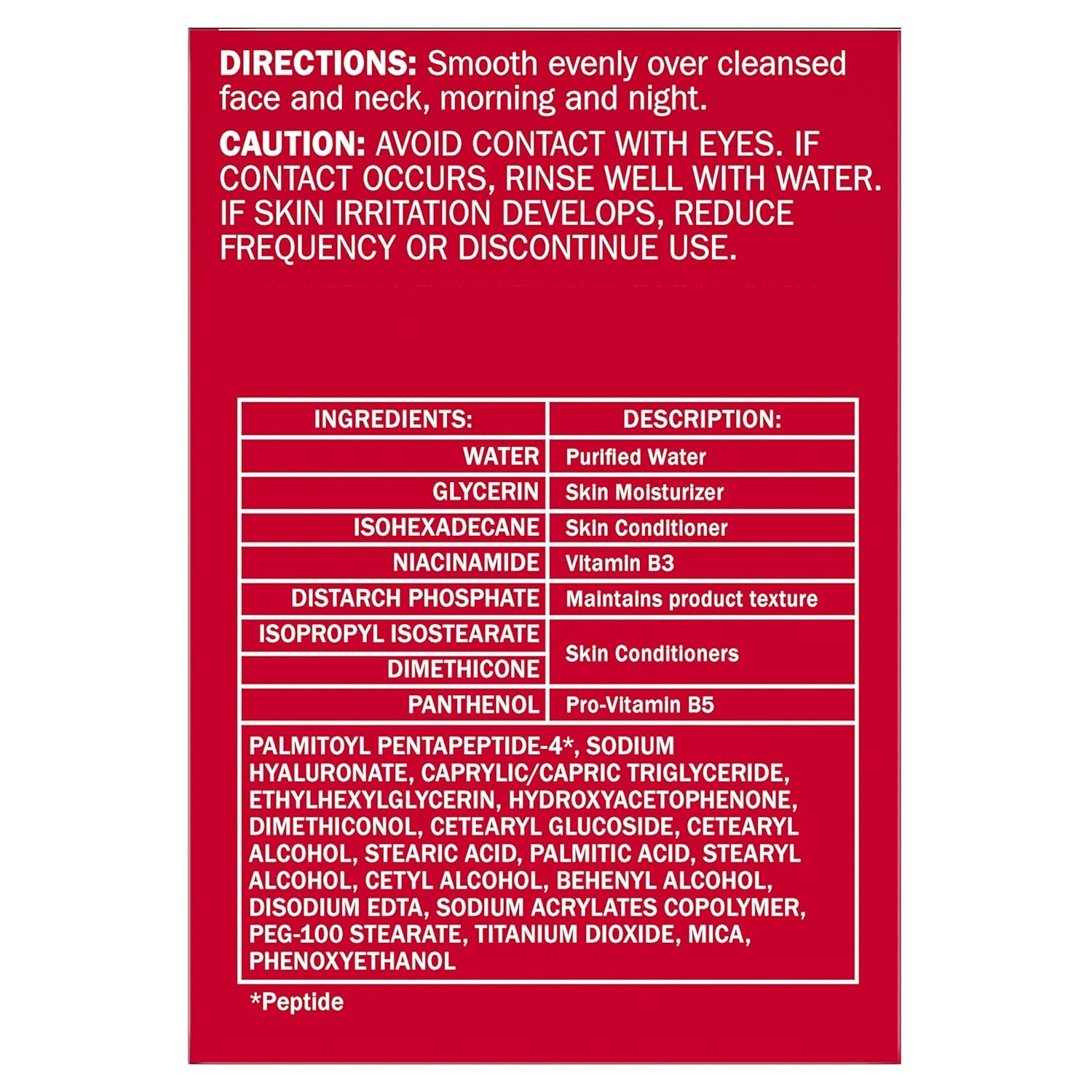Olay Face Moisturizer, Regenerist Micro-Sculpting Cream for Women, Fragrance-Free - Hydrating, Anti-Aging, Anti-Wrinkle, Firming Skin Care - Hyaluronic Acid, Niacinamide, Amino Peptides, 1.7 Oz