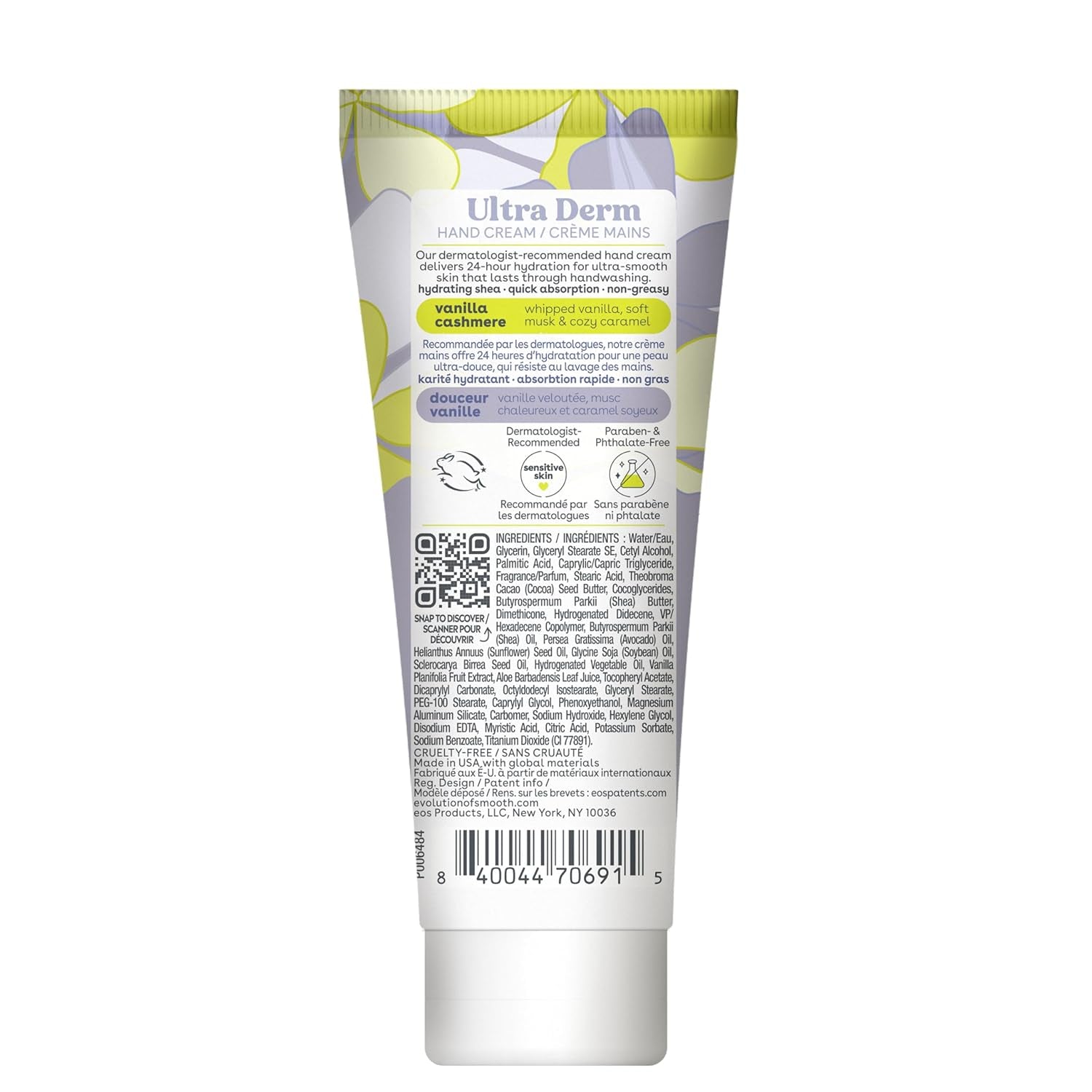 Bundle of Eos Shea Better Vanilla Cashmere- Body Lotion + Hand Cream