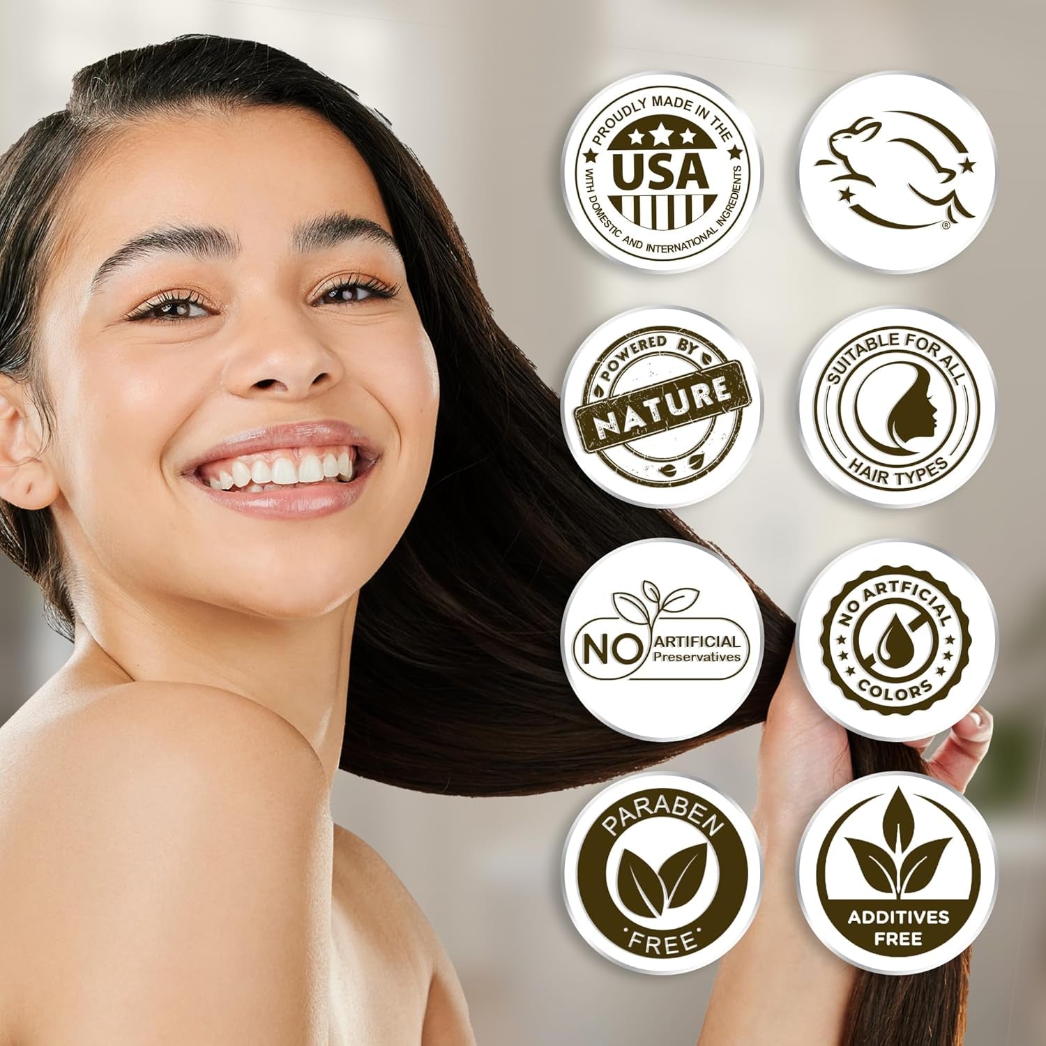 Gurunanda Rosemary Mint for Hair Growth with Keratin & Vitamin E Oil - Encourages Scalp, Shine & Hair Strengthening- 100% Natural, Cruelty-Free, 2Oz