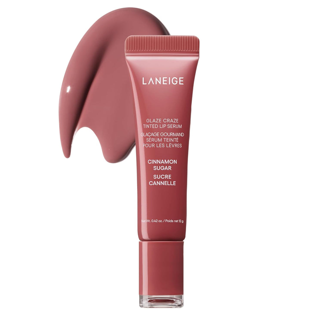 LANEIGE Glaze Craze Tinted Lip Serum: Plumping, Nourishing Hydration with Polypeptide