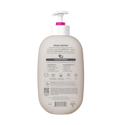 Bundle of Eos Shea Better Hand Cream &amp; Body Lotion - Coconut, Natural Shea Butter Hand Lotion and Skin Care, 24 Hour Hydration with Shea Butter &amp; Oil