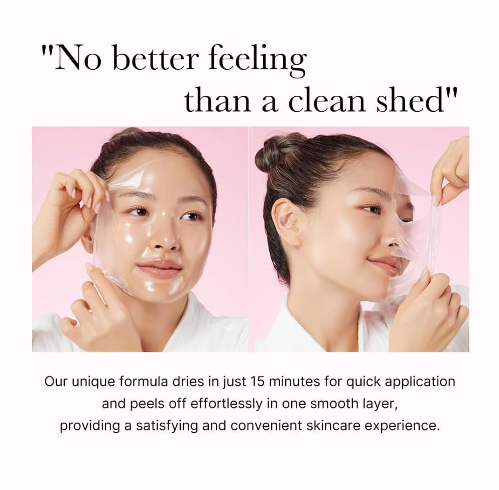Medicube Collagen Overnight Wrapping Peel off Facial Mask Pack - Elasticity &amp; Hydration Care, Reduces Sagging &amp; Dullness - Hydrolyzed Collagen for Glowing Skin - Korean Skin Care, 2.53 Fl.Oz