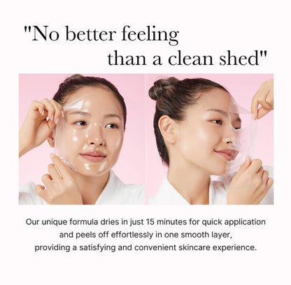 Medicube Collagen Overnight Wrapping Peel off Facial Mask Pack - Elasticity &amp; Hydration Care, Reduces Sagging &amp; Dullness - Hydrolyzed Collagen for Glowing Skin - Korean Skin Care, 2.53 Fl.Oz