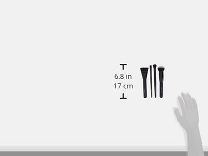 E.L.F. Complexion Perfection Brush Kit, 4-Piece Makeup Brush Set, Brushes for Foundations &amp; Concealers, Vegan &amp; Cruelty-Free