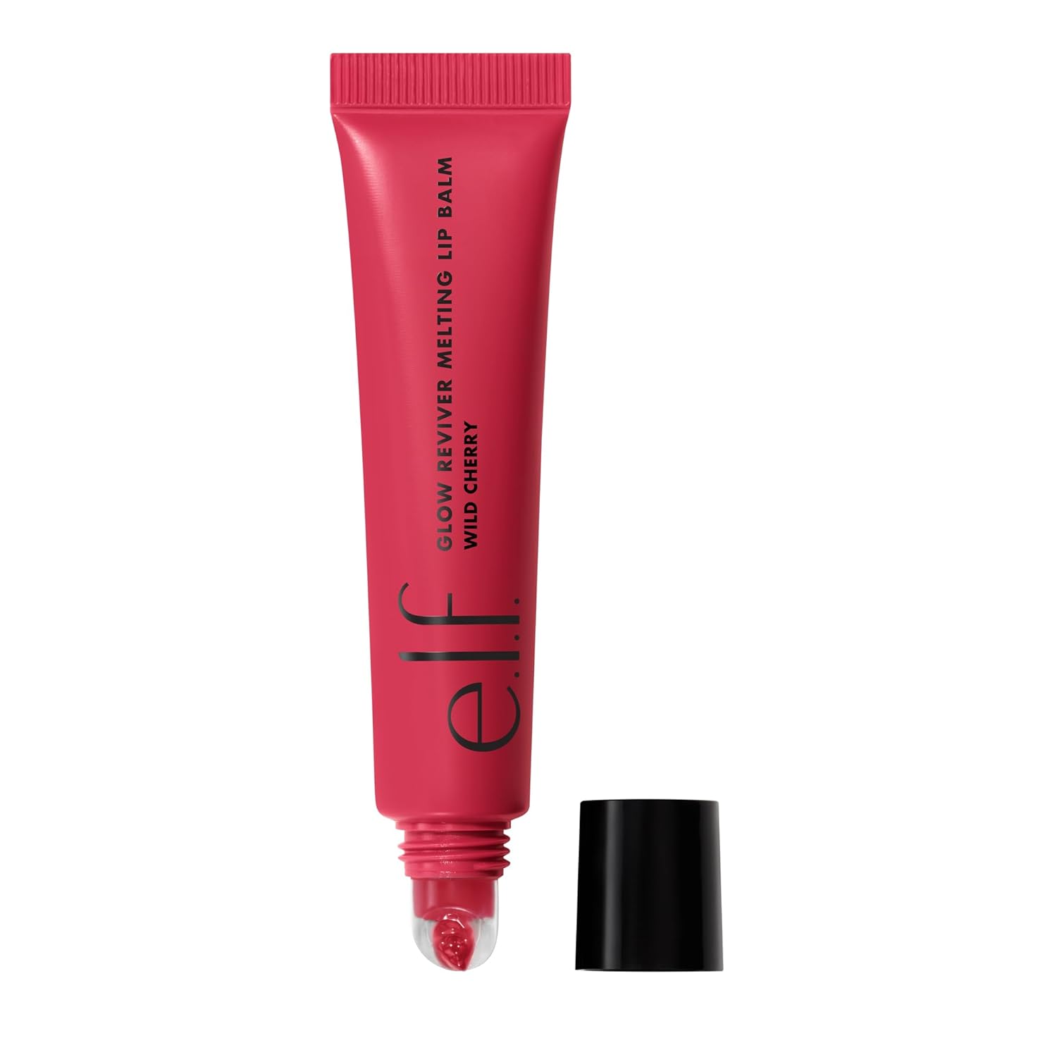 E.L.F. Glow Reviver Melting Lip Balm, Hydrating Tinted Lip Balm for a Glossy Finish &amp; Soft, Supple Lips, Vegan &amp; Cruelty-Free, Strawberry Shortcake