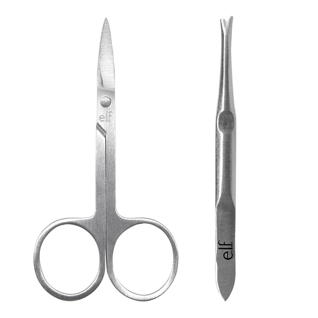 E.L.F. on Point Brow Kit, Duo of Pro-Quality Eyebrow Scissors &amp; Tweezers for Shaping Eyebrows, Great for Precise Shaping, Vegan &amp; Cruelty-Free