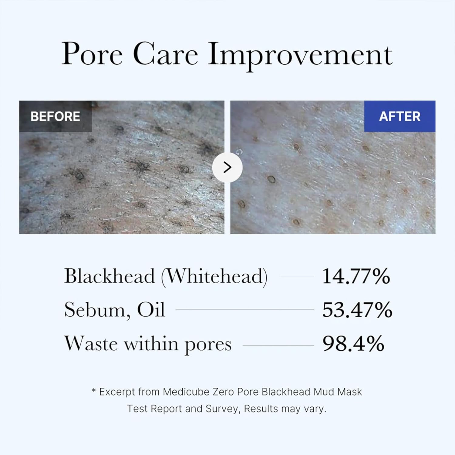 Medicube Korean Home-Spa Pore Care Routine at Night: Zero Pore Blackhead Mud Facial Mask and Zero Pore Blackhead Deep Cleansing Oil and Jelly Brush