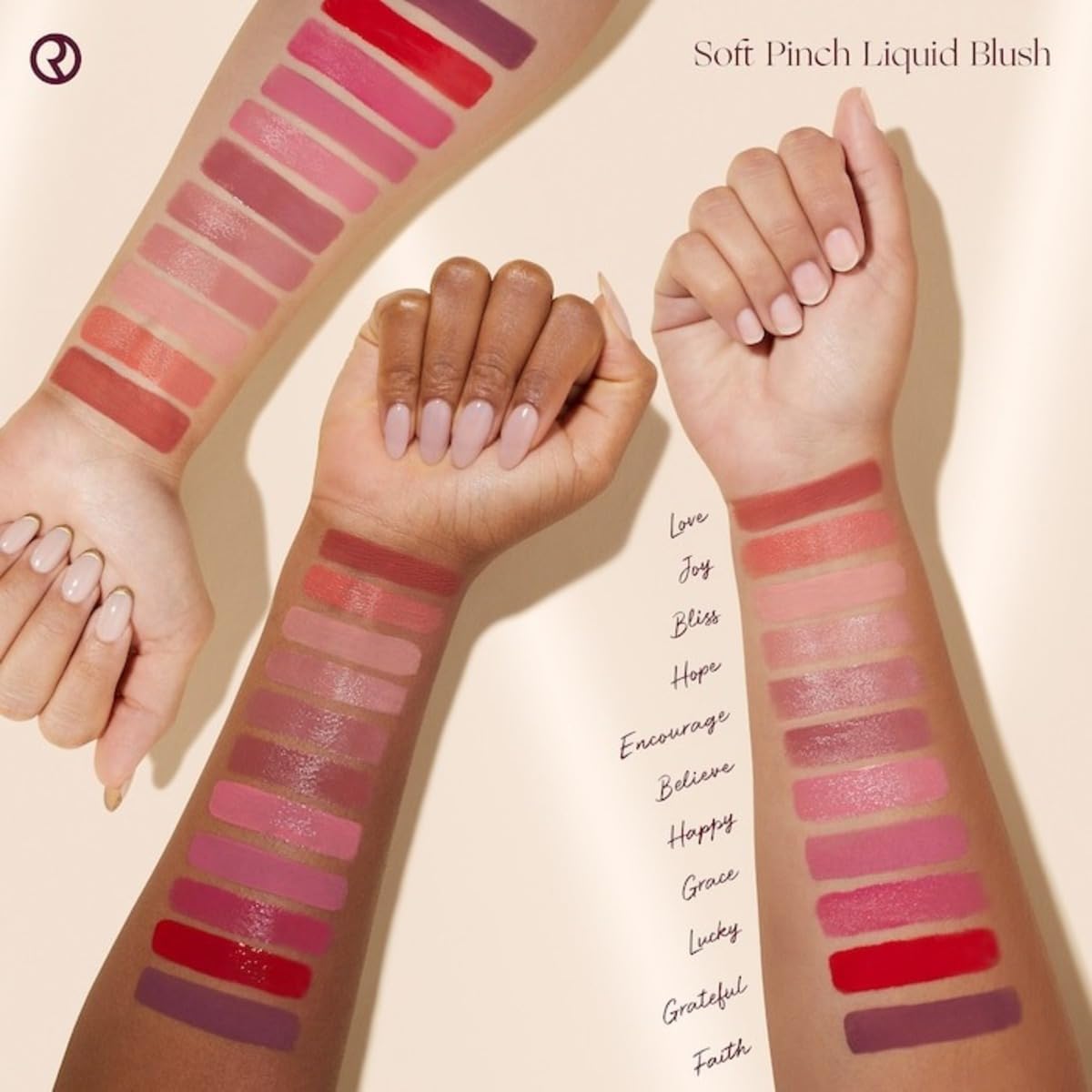 by Selena Gomez Soft Pinch Liquid Blush Mini Size - Encourage - Soft Neutral Pink