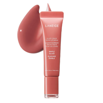 LANEIGE Glaze Craze Tinted Lip Serum: Plumping, Nourishing Hydration with Polypeptide