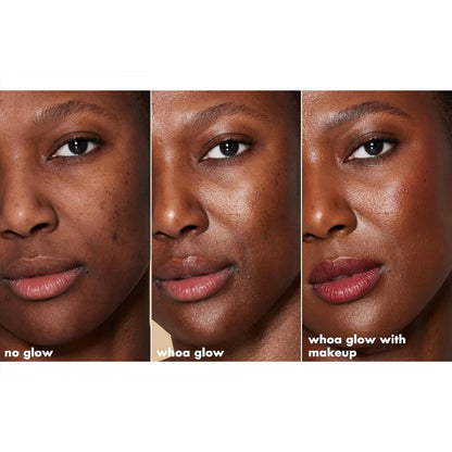 E.L.F. SKIN Suntouchable Whoa Glow SPF 30, Sunscreen &amp; Makeup Primer for a Glowy Finish, Made with Hyaluronic Acid, Vegan &amp; Cruelty-Free, Packaging May Vary, Sunbeam