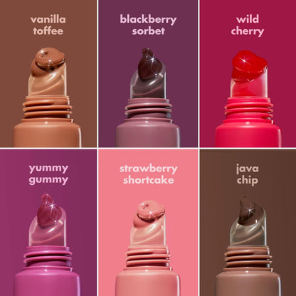 E.L.F. Glow Reviver Melting Lip Balm, Hydrating Tinted Lip Balm for a Glossy Finish &amp; Soft, Supple Lips, Vegan &amp; Cruelty-Free, Strawberry Shortcake