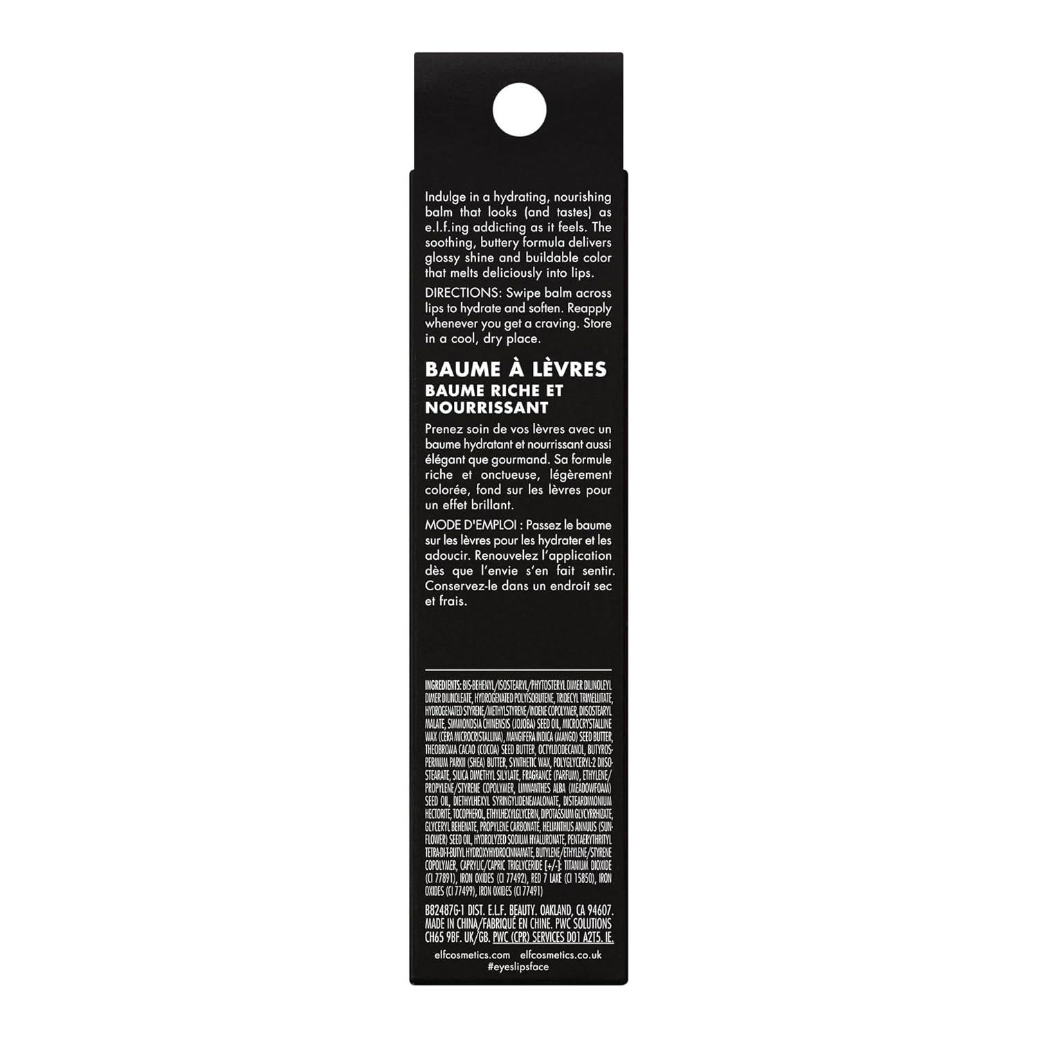E.L.F. Glow Reviver Melting Lip Balm, Hydrating Tinted Lip Balm for a Glossy Finish &amp; Soft, Supple Lips, Vegan &amp; Cruelty-Free, Strawberry Shortcake