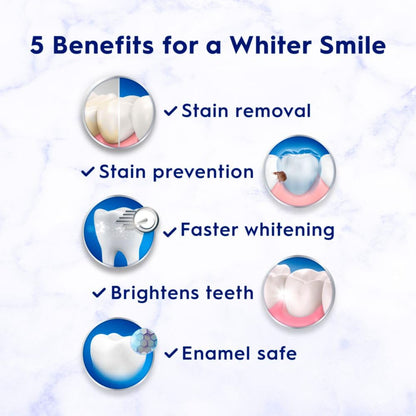Crest 3D White Brilliance Vibrant Peppermint Teeth Whitening Toothpaste, 4.6 Oz Pack of 3, Anticavity Fluoride Toothpaste, 100% More Surface Stain Removal, 24 Hour Active Stain Prevention