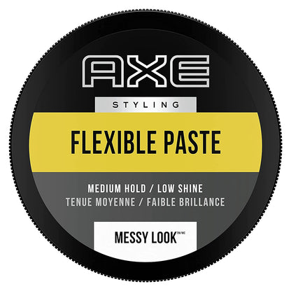 AXE Styling Flexible Hair Paste Urban Messy Look 2 Count for an Instant Texture Boost Hair Styling Made Easy 2.64 Oz