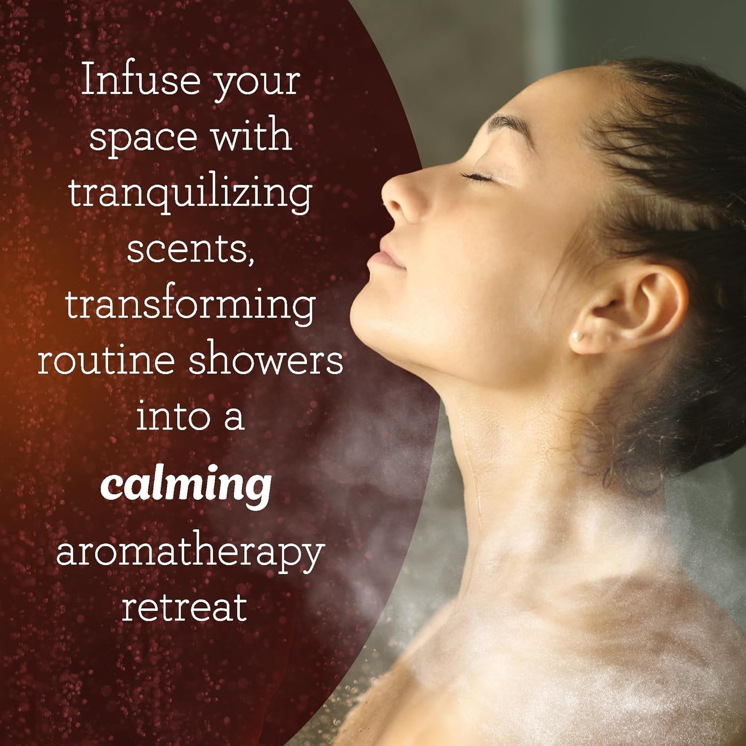 Gurunanda Tranquility Shower Steamers for Aromatherapy 10 Pack, Relaxation Gifts for Women &amp; Men, Essential Oils, Stress Relief, Home Spa &amp; Self Care