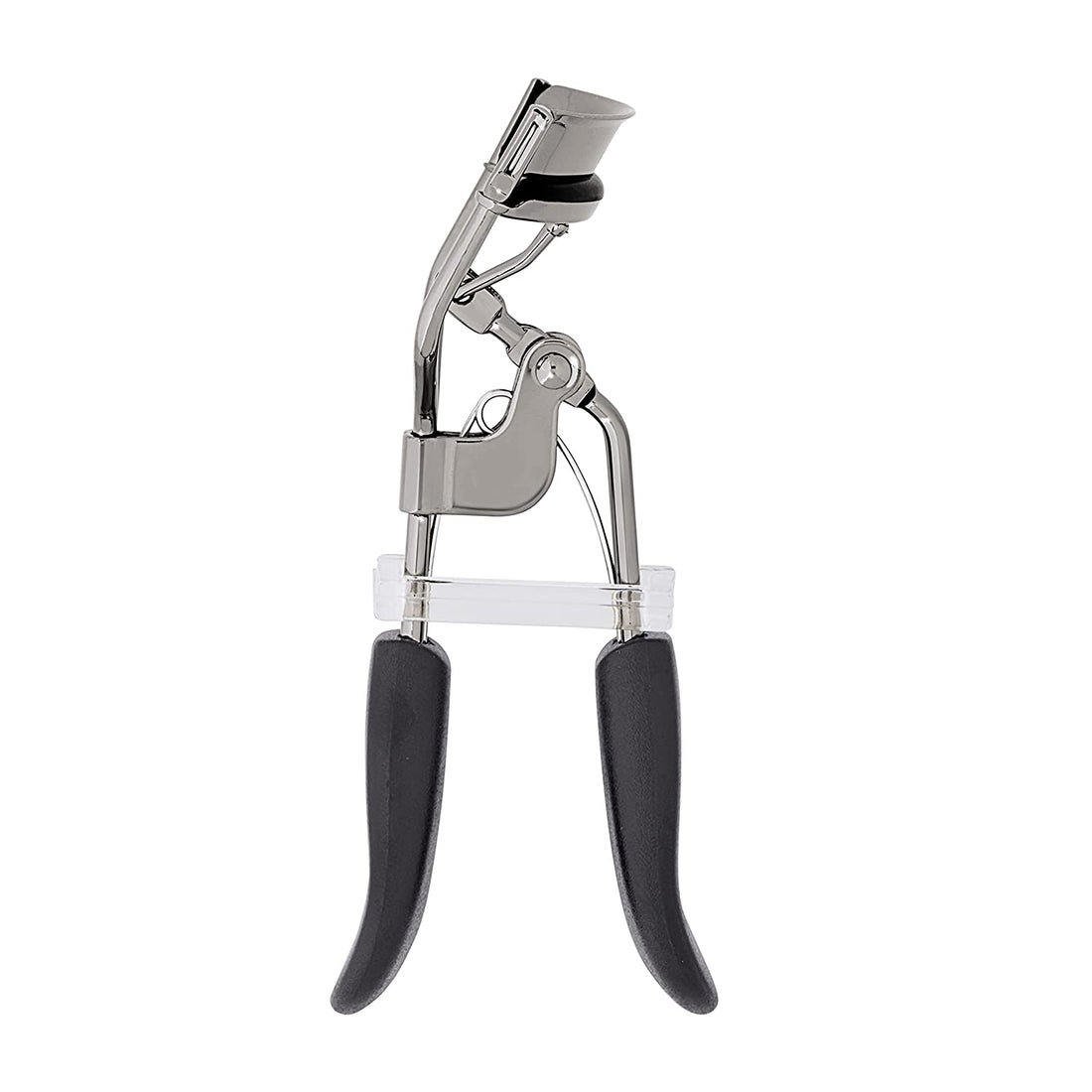 E.L.F. Pro Eyelash Curler, Strong, Contoured, Eye-Opening, Voluminous Lashes, Includes Additional Rubber Replacement Pad, Silver