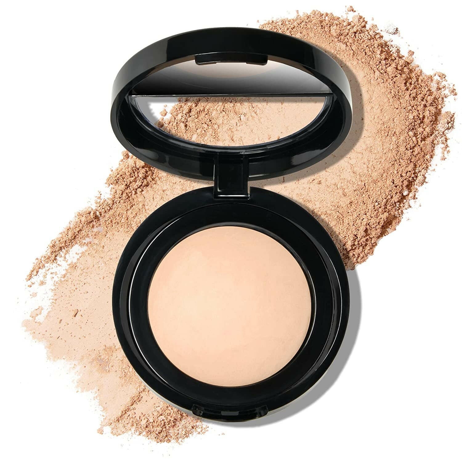 Baked Blurring + Setting Powder, Translucent Makeup Setting Powder for Soft - Focus Finish, Minimize Fine Lines and Pores, Porcelain/Fair - Glow Pure