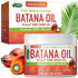 Batana Oil for Hair Growth: 100% Batana Oil from Honduras as Hair Mask, Scalp and Hair Oil. Repairs Damaged Hair & Skin, Reduces Hair Loss 4Oz (4Oz (118Ml)) - Glow Pure