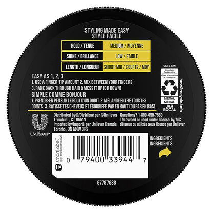 AXE Styling Flexible Hair Paste Urban Messy Look 2 Count for an Instant Texture Boost Hair Styling Made Easy 2.64 Oz
