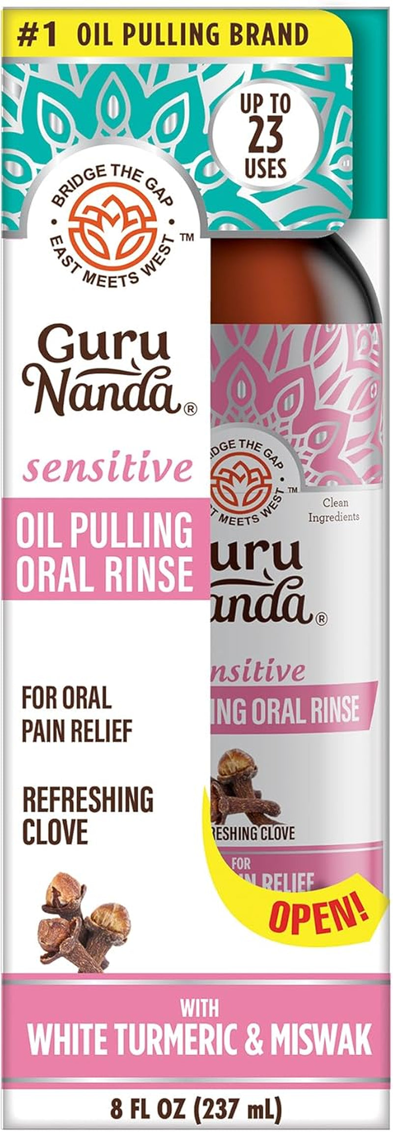 Gurunanda Sensitive Oil Pulling - 8 Oz