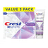 Crest 3D White Brilliance Vibrant Peppermint Teeth Whitening Toothpaste, 4.6 Oz Pack of 3, Anticavity Fluoride Toothpaste, 100% More Surface Stain Removal, 24 Hour Active Stain Prevention