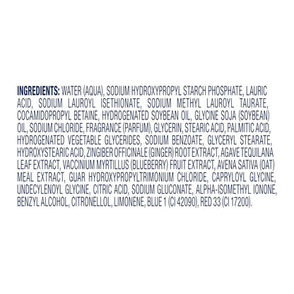 Dove Body Wash for 24Hr Lotion-Soft Skin 3 Count Unwind Blueberry &amp; Moon Milk Moisturizing Skin Cleanser with No Sulfates No Parabens