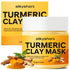 Turmeric Clay Mask (4.23 Oz), Vitamin C Clay Mask with Turmeric, Turmeric Face Mask with Kaolin Clay & Turmeric for Deep Clean, Dull Skin, Skincare Mask for Controlling Oil & Refining Pores