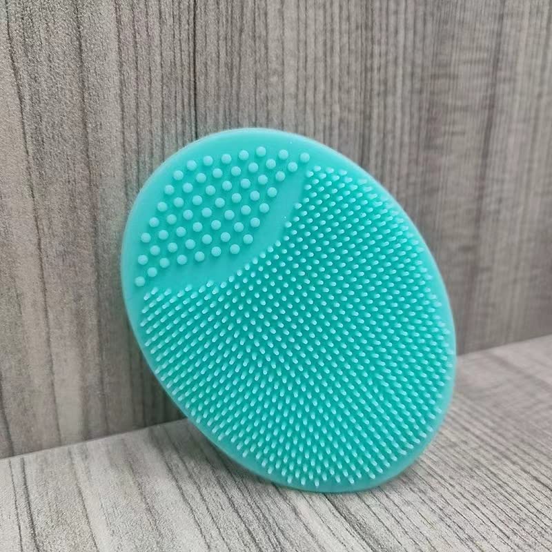 Face Scrubber, Facial Exfoliator, Face Scrub Brush, Soft Face Brush, Silicone Facial Cleansing Brush, Face Exfoliator Blackhead Acne Pore Cradle Cap Face Wash Brush for Deep Cleaning Skin Care 4 Pack - HealthFulBeautyLife
