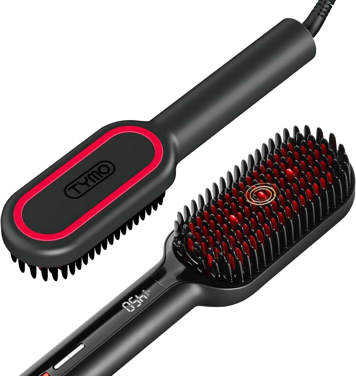 Ionic Hair Straightening Brush - Upgraded Version - Glow Pure