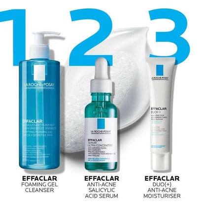 LA ROCHE POSAY Effaclaroily Skingeltubefacepurifyingfoaming Gel - Glow Pure