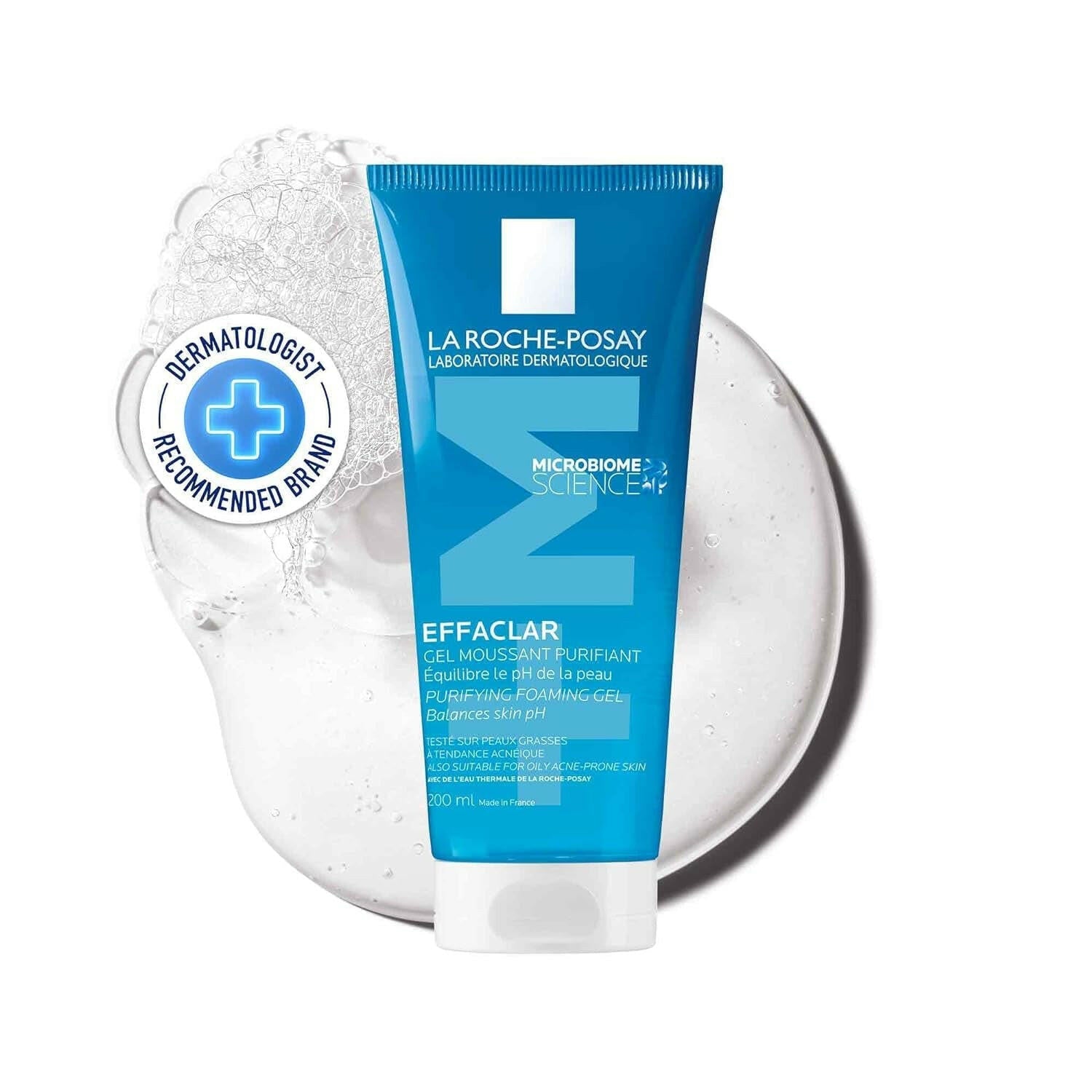 LA ROCHE POSAY Effaclaroily Skingeltubefacepurifyingfoaming Gel - Glow Pure