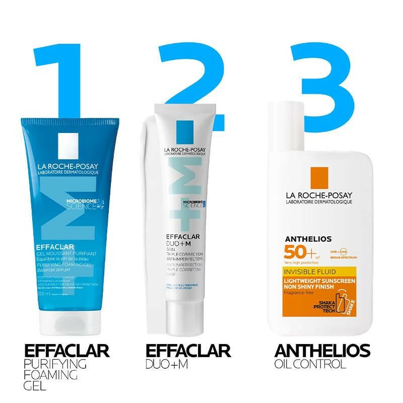 LA ROCHE POSAY Effaclaroily Skingeltubefacepurifyingfoaming Gel - Glow Pure