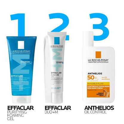 LA ROCHE POSAY Effaclaroily Skingeltubefacepurifyingfoaming Gel - Glow Pure