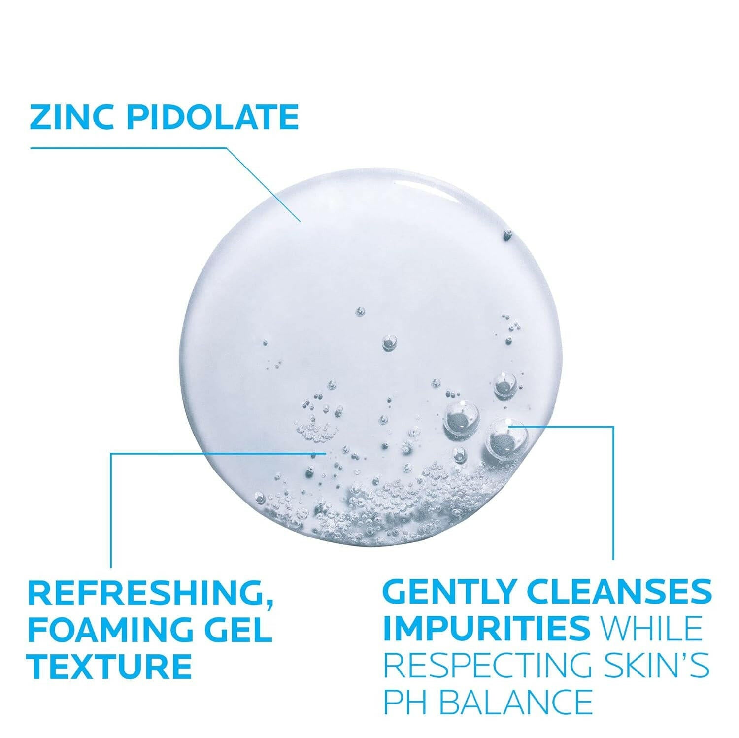 LA ROCHE POSAY Effaclaroily Skingeltubefacepurifyingfoaming Gel - Glow Pure