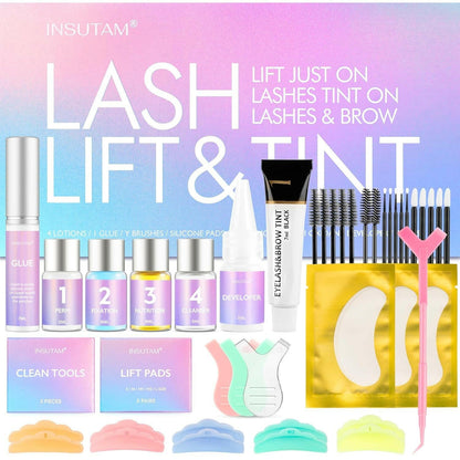 Lash Lift Kit at Home Salon: Eyelash Lift Kit for Beginner - Glow Pure