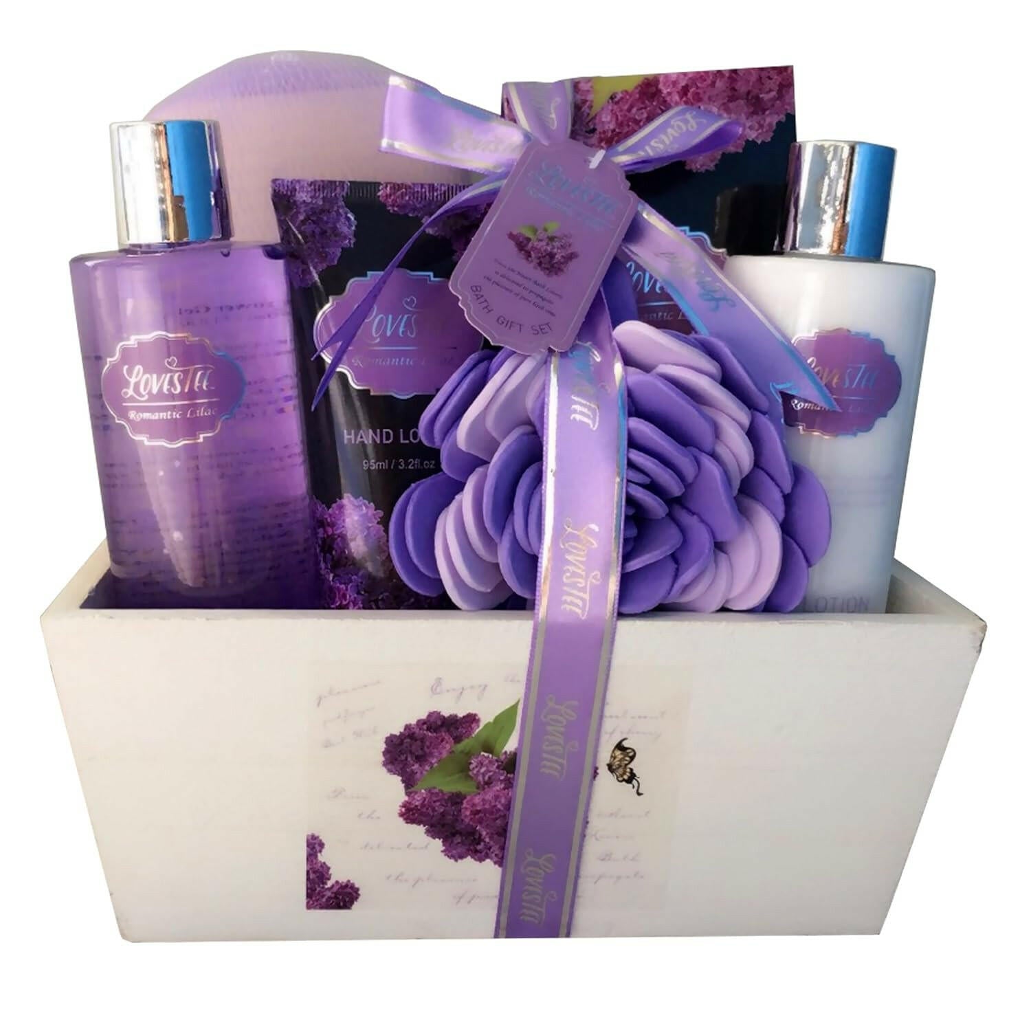 Lavender Spa Set - Relax &amp; Revive Gift - Glow Pure