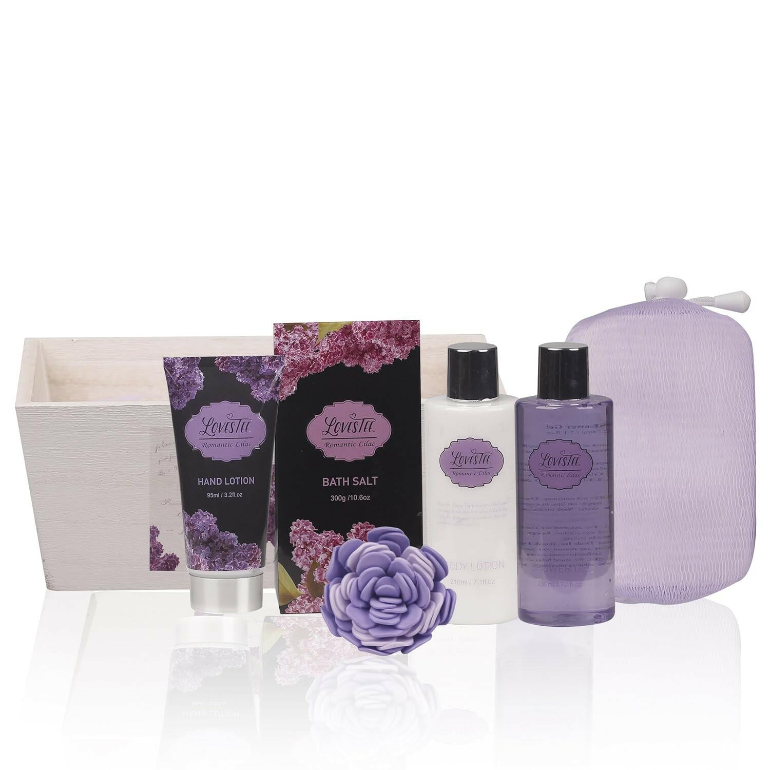 Lavender Spa Set - Relax &amp; Revive Gift - Glow Pure