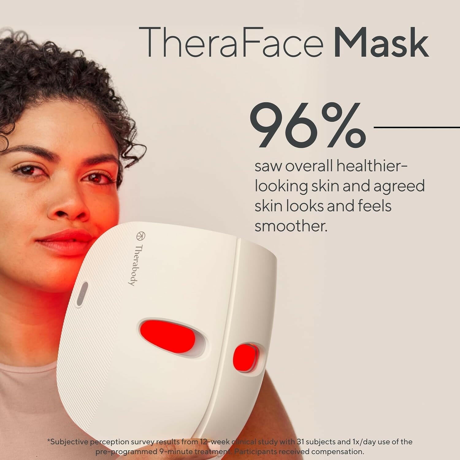 LED Light Therapy Face Mask with Vibrating Massage - Glow Pure