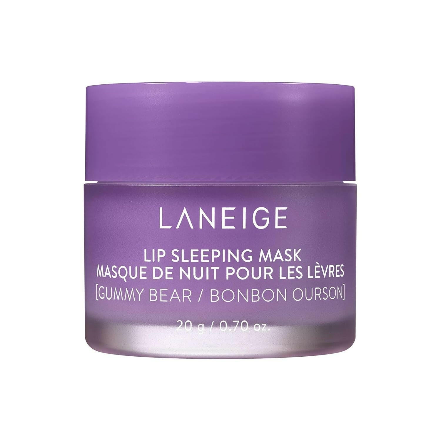 Lip Sleeping Mask: Nourish, Hydrate, Vitamin C, Murumuru &amp; Shea Butter, Antioxidants, Flaky, Dry Lips - Glow Pure