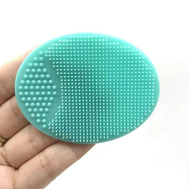 &quot;Silicone Facial Cleansing Brush Set: Face Scrubber, Exfoliator, Soft Brush - Deep Cleanse for Acne, Blackheads, Pores - 4 Pack&quot; - Glow Pure