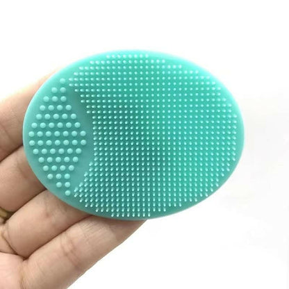 &quot;Silicone Facial Cleansing Brush Set: Face Scrubber, Exfoliator, Soft Brush - Deep Cleanse for Acne, Blackheads, Pores - 4 Pack&quot; - Glow Pure