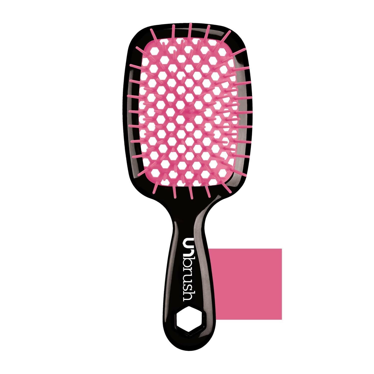 Unbrush Wet &amp; Dry Vented Detangling Hair Brush, Cherry Blossom - Glow Pure